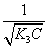 1/sqrt(K3*C)